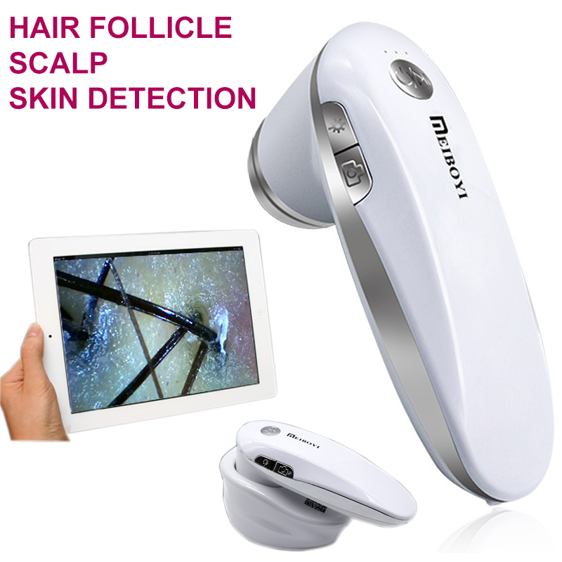 Usb Microscope Digital - 200X Hair Follicles Scalp Detector Wireless