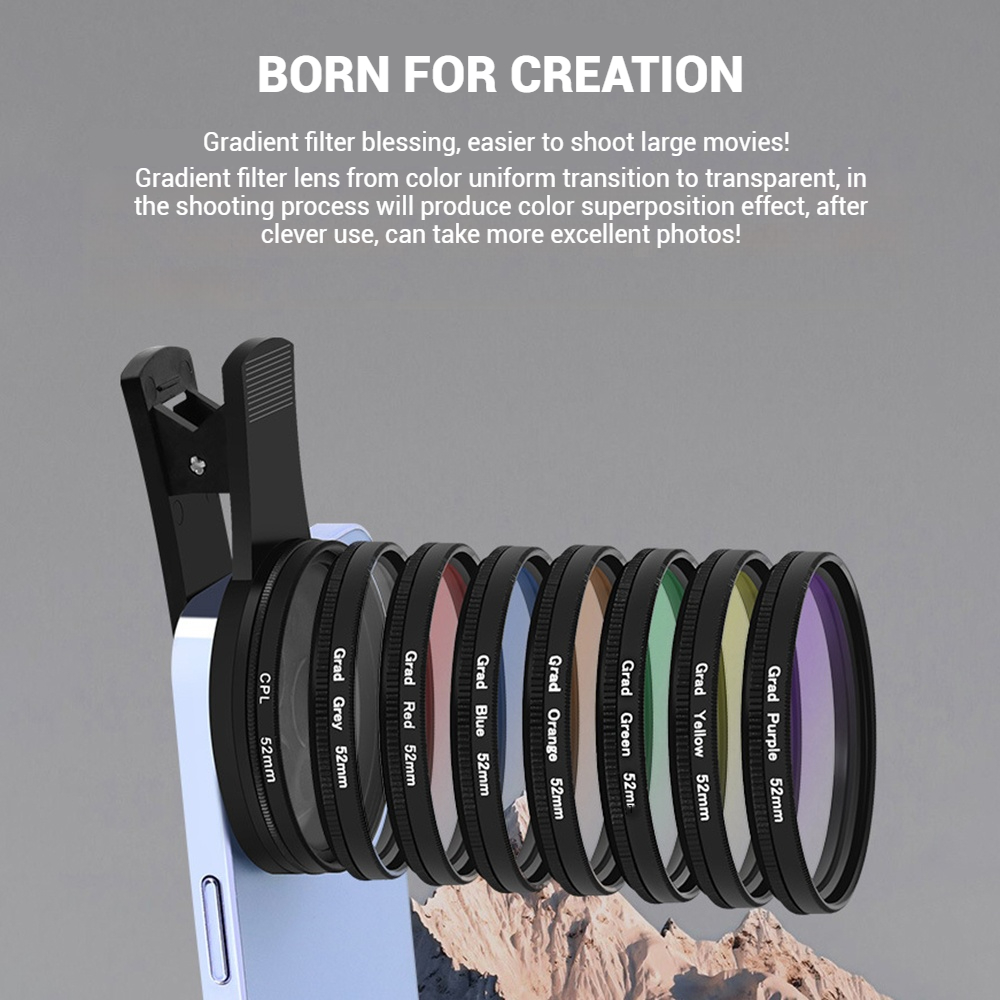 52MM Mobile Phone Lens Univers - огляд і ціна Mobile Electronics Gadgets