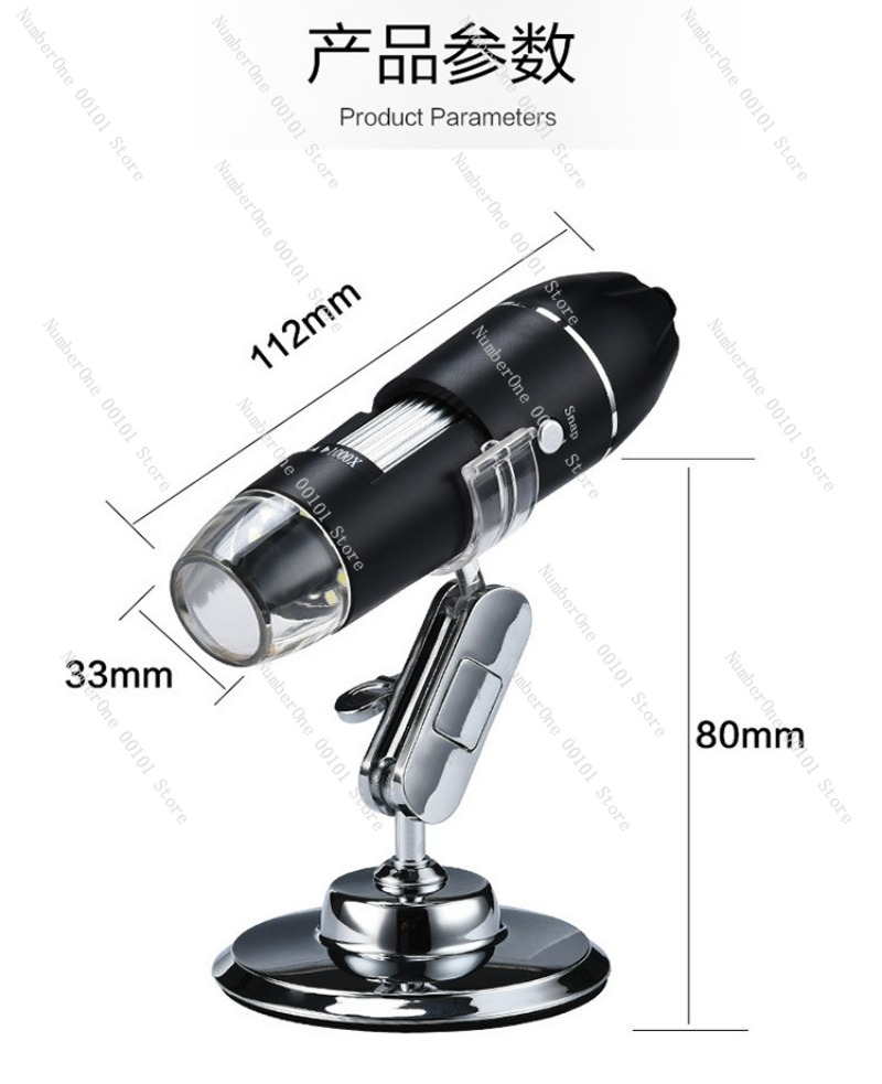 1600X digital microscope high  - огляд і ціна Usb Microscope Digital