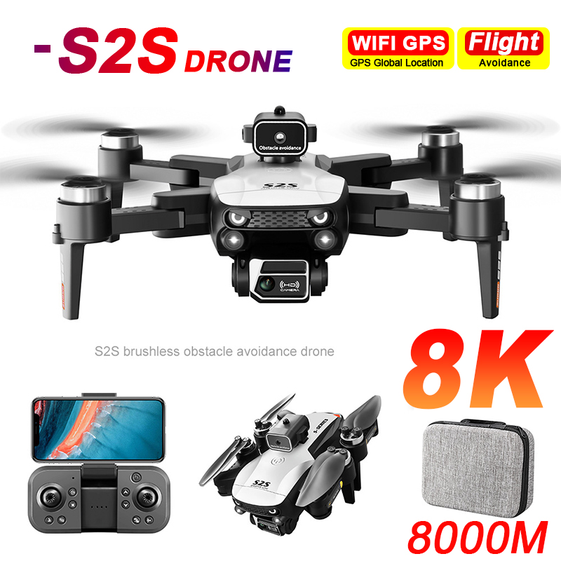 New S2S Drone 8K Professional  - огляд і ціна New Gadgets Electronic