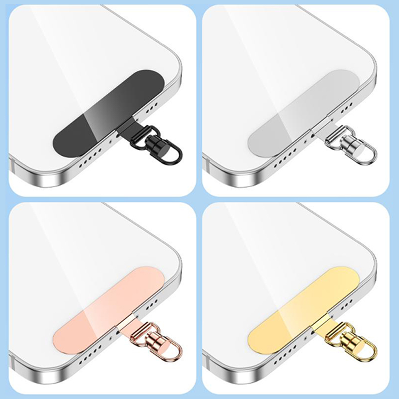 Steel Phone Lanyard Gasket Pat - огляд і ціна Mobile Electronics Gadgets