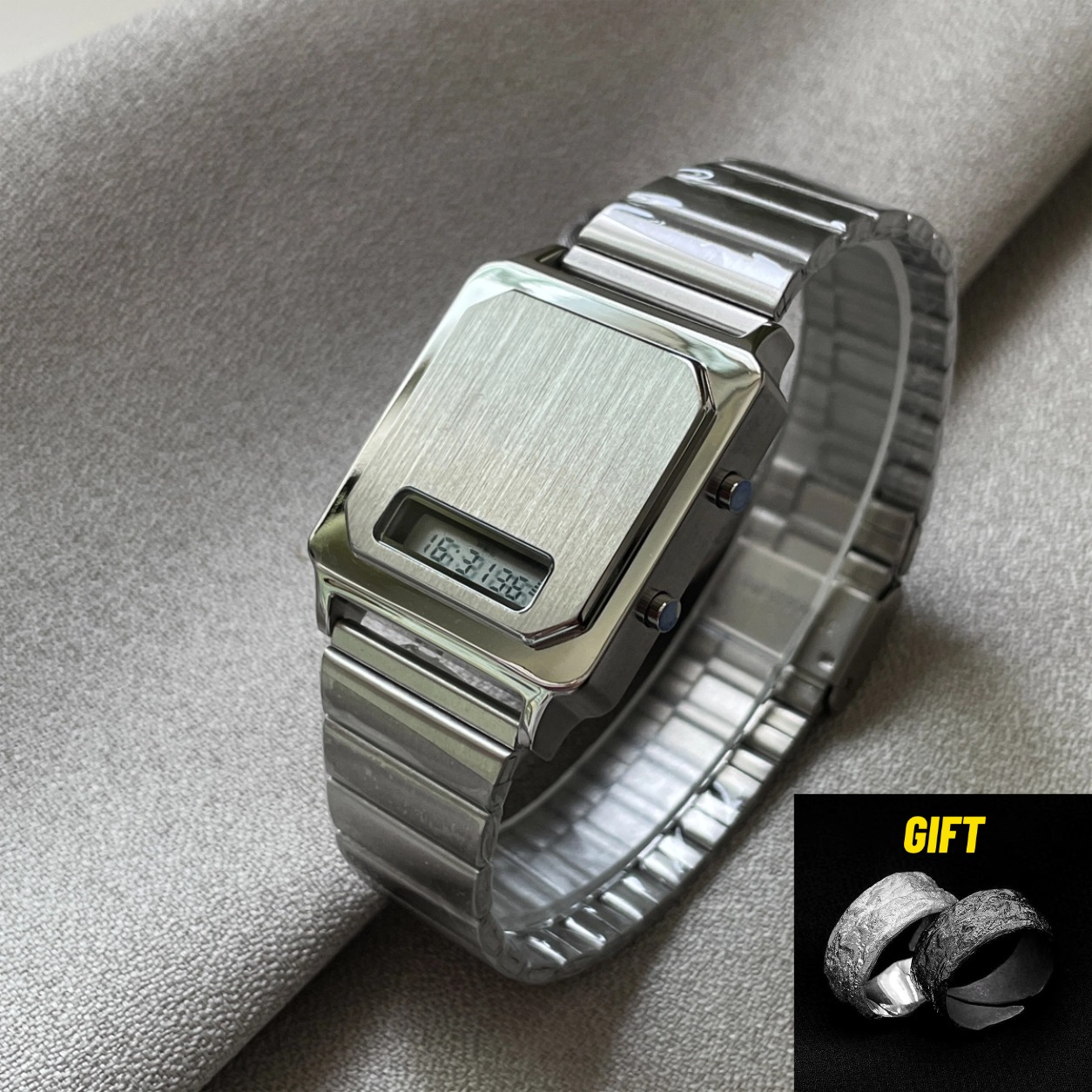 CILOA New Square Electronic Wa - огляд і ціна Electronics Gadgets For Men
