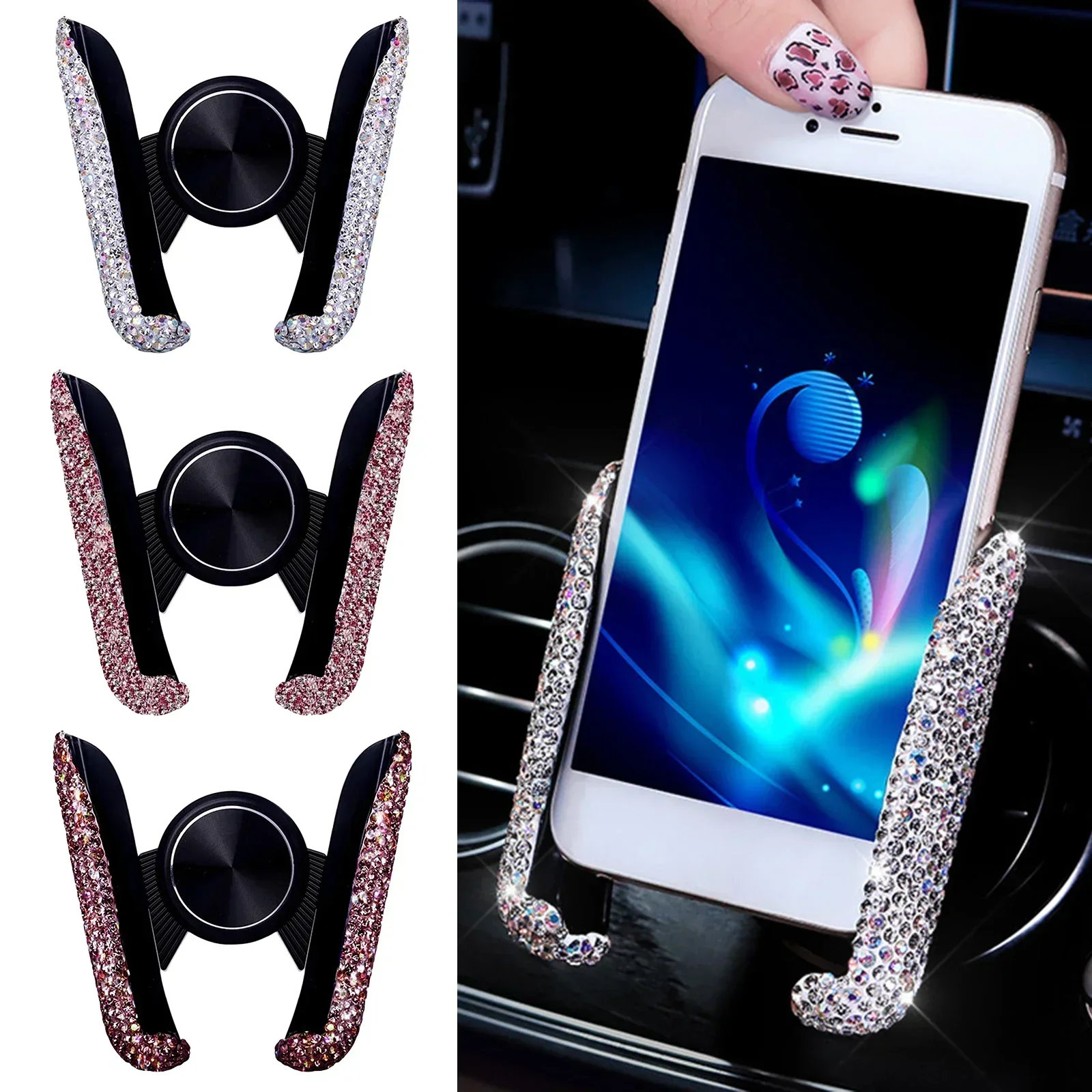 NEW Car Phone Holder Diamond C - огляд і ціна Mobile Electronics Gadgets