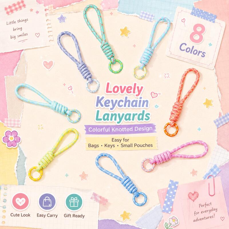 2~5pcs Colorful Braided Keycha - огляд і ціна Mobile Electronics Gadgets