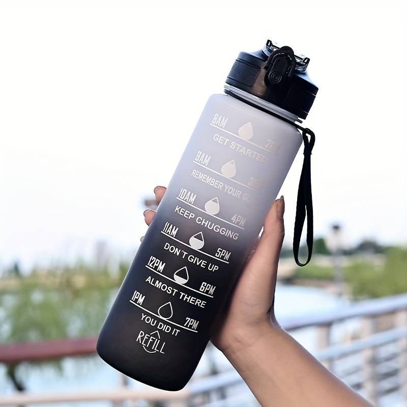 Gradient Color 1000mL Large Ca - огляд і ціна Smart Water Bottle Tracker