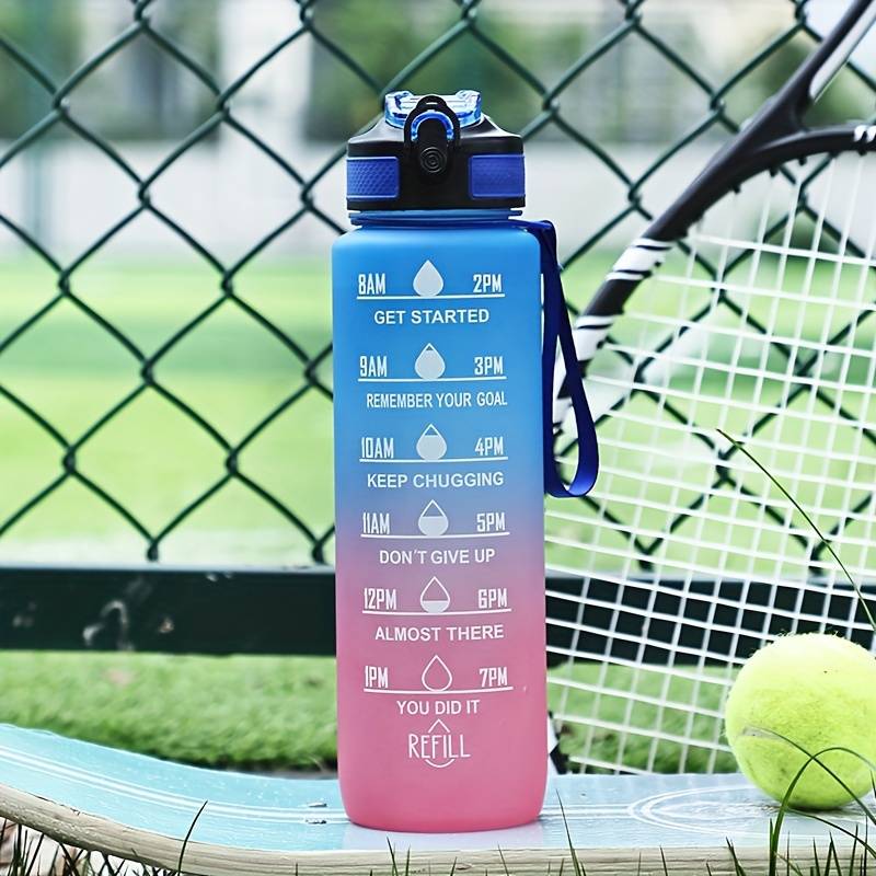 Gradient Color 1000mL Large Ca - огляд і ціна Smart Water Bottle Tracker