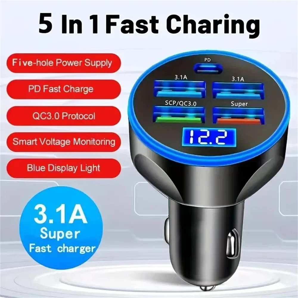 250W Super Fast Charging Car C - огляд і ціна Election Electronics & Gadgets Store Woocommerce Theme