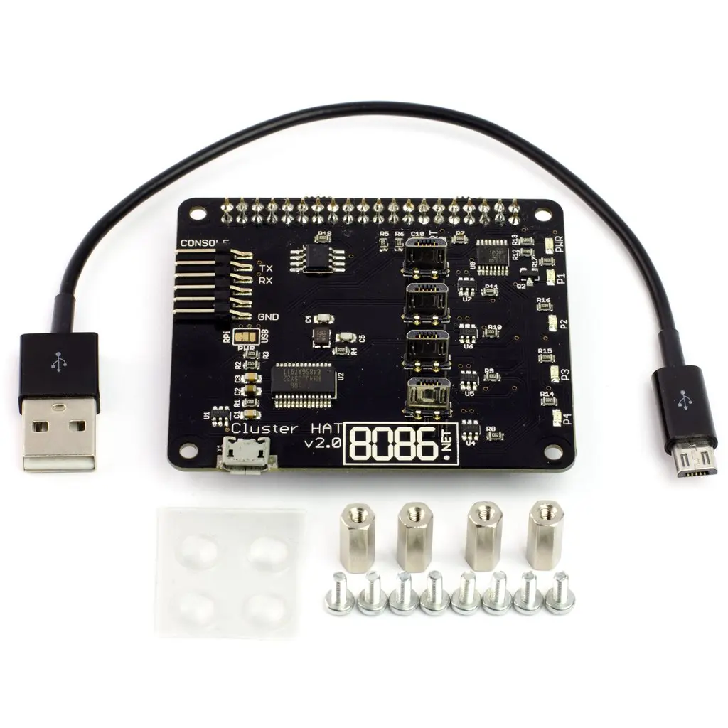 Cluster HAT v2.5 Configured to - огляд і ціна Electronics Or Gadgets