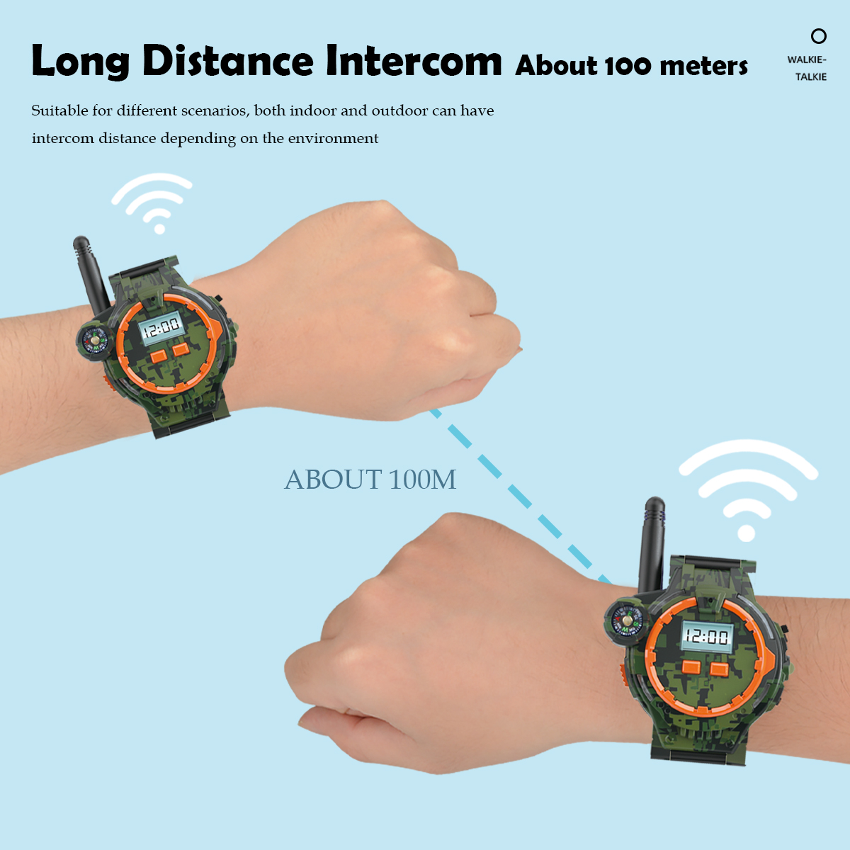 2Pcs Electronic Walkie Talkie  - огляд і ціна Electronics Gadgets For Gift