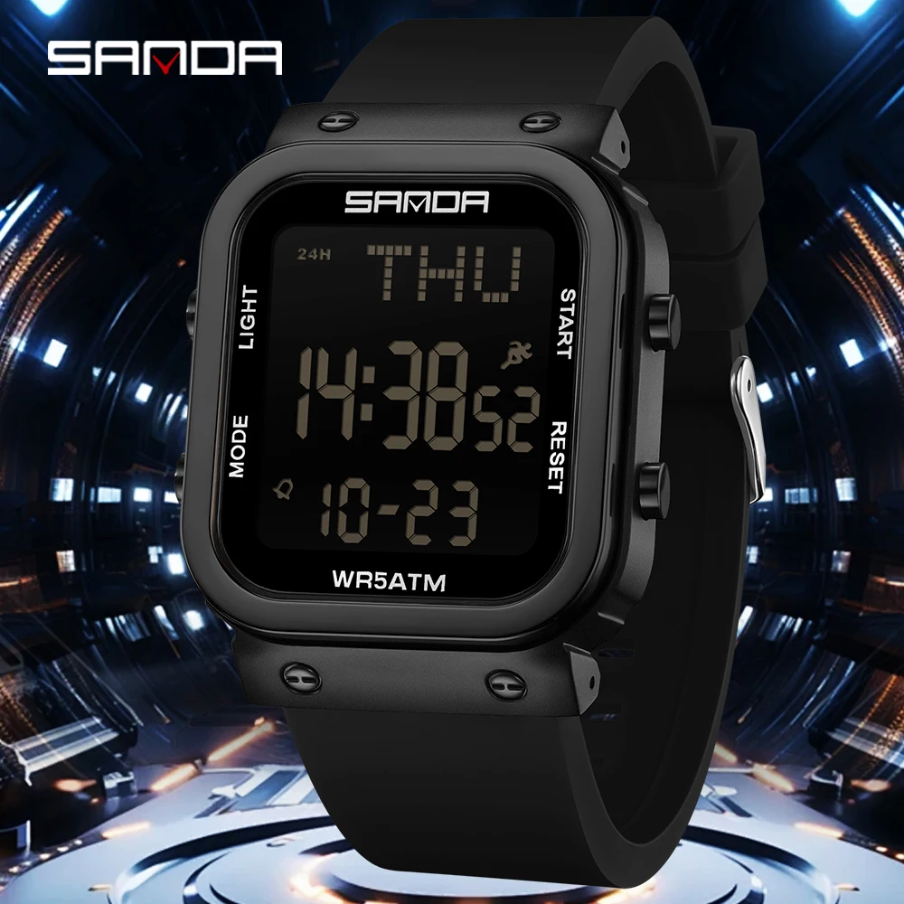 SANDA Digital Watch Men Milita - огляд і ціна Electronics Gadgets For Men