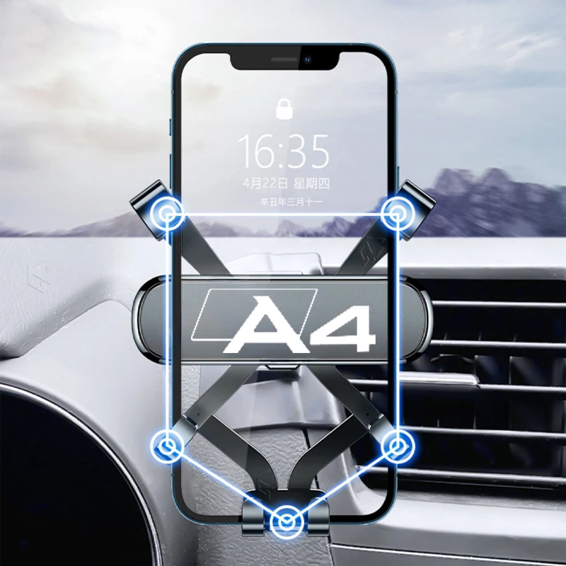 Phone Holde Car For Audi A4 S4 - огляд і ціна Mobile Electronics Gadgets
