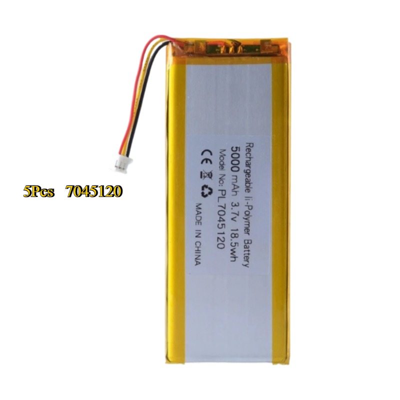 New 3.7V 5000mAh 7045120 Li-po - огляд і ціна New Gadgets Electronic