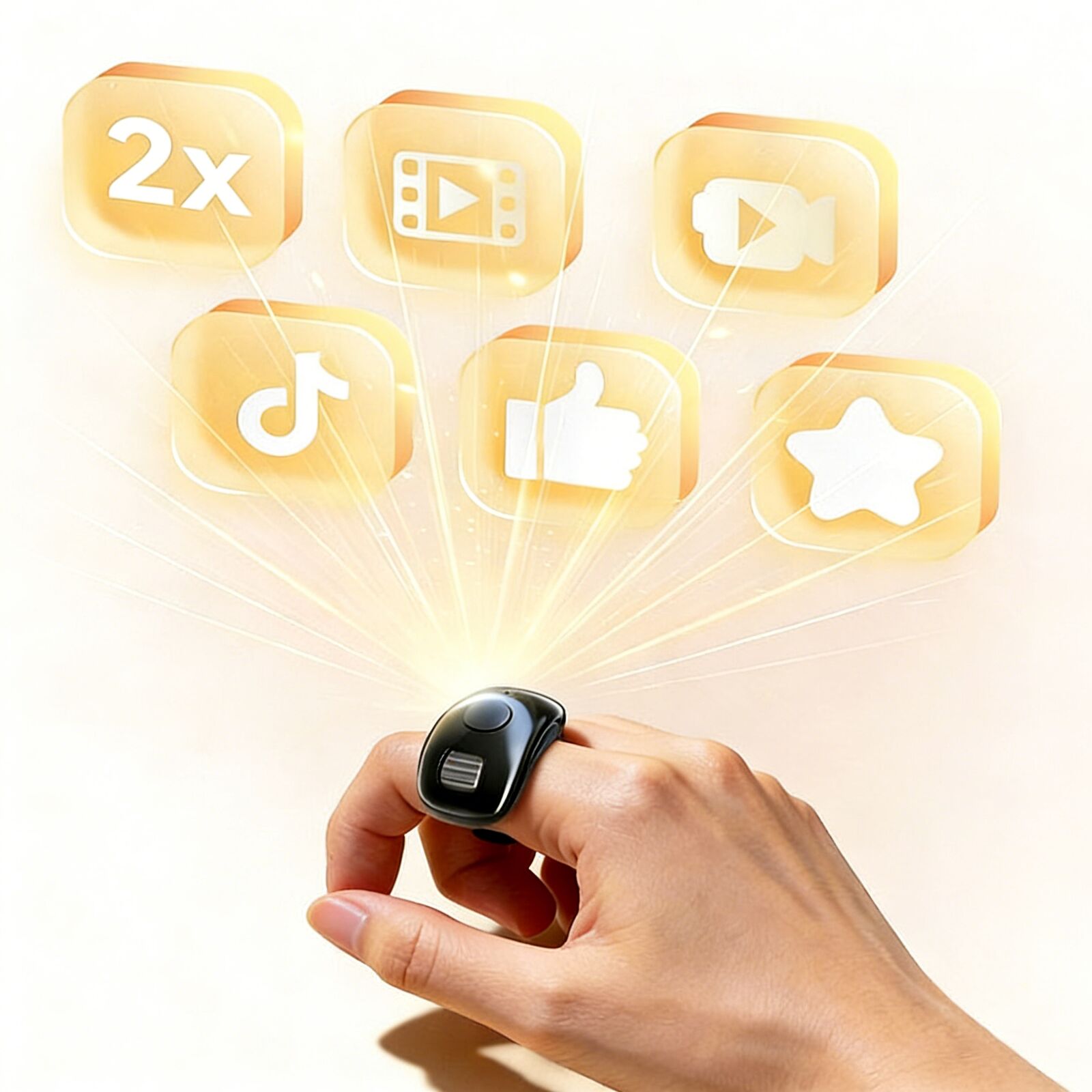 Mini Fingertip Bluetooth Ring  - огляд і ціна Electronics And Gadgets G
