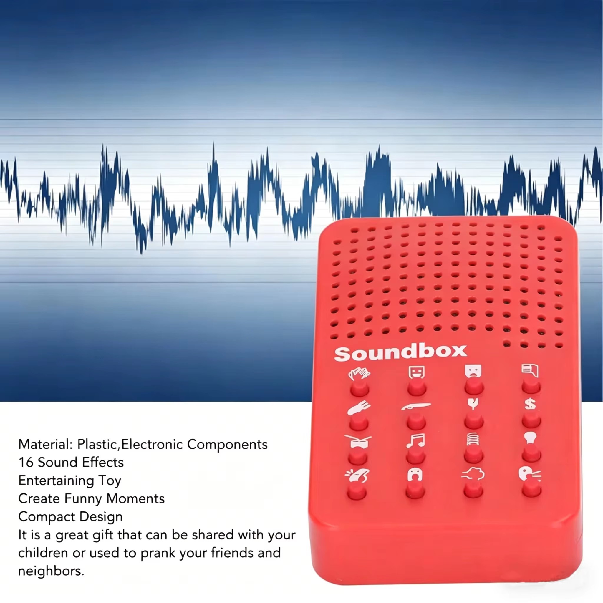 Compact Funny Sound Machine 16 - огляд і ціна Electronics Gadgets For Gift