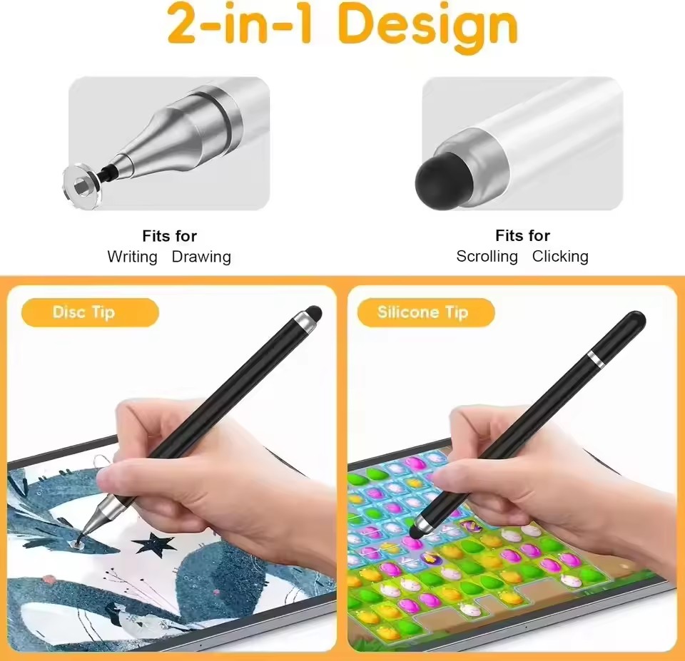 2 in 1 Universal Stylus Pen Fo - огляд і ціна Mobile Electronics Gadgets